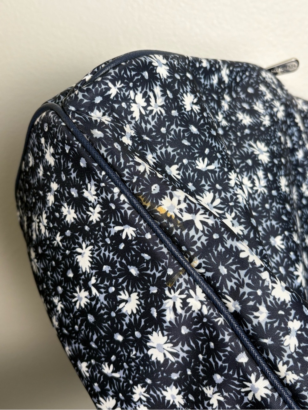 Michael Kors Navy and White Floral Backpack - Picture 4 of 8